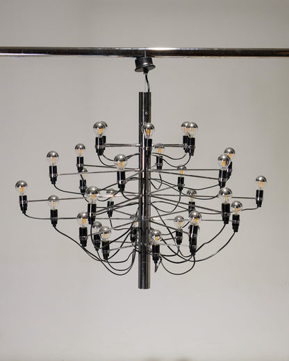 SUSPENSION '2097' EN MÉTAL, GINO SARFATTI, 1960s