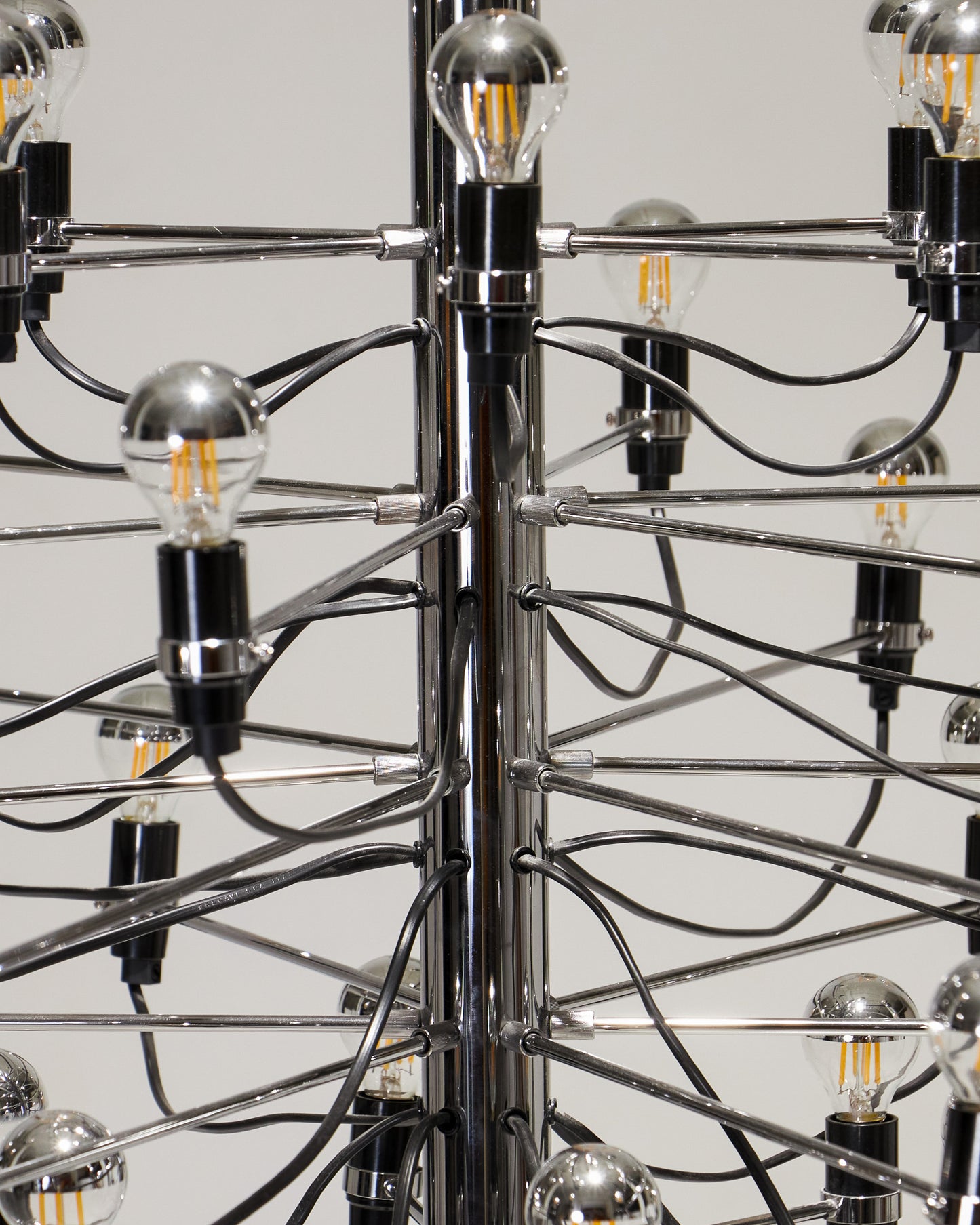 SUSPENSION '2097' EN MÉTAL, GINO SARFATTI, 1960s