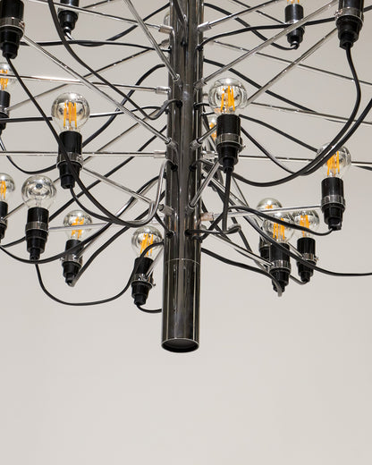 SUSPENSION '2097' EN MÉTAL, GINO SARFATTI, 1960s