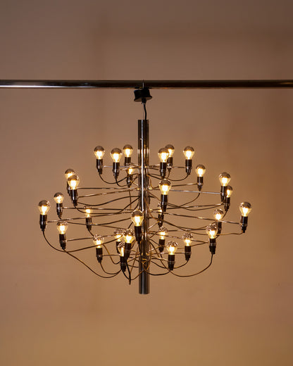 SUSPENSION '2097' EN MÉTAL, GINO SARFATTI, 1960s