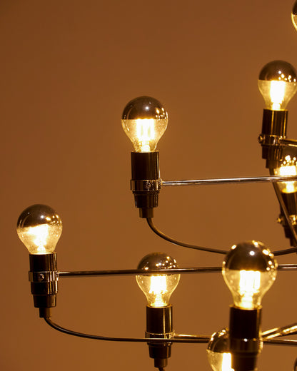 SUSPENSION '2097' EN MÉTAL, GINO SARFATTI, 1960s