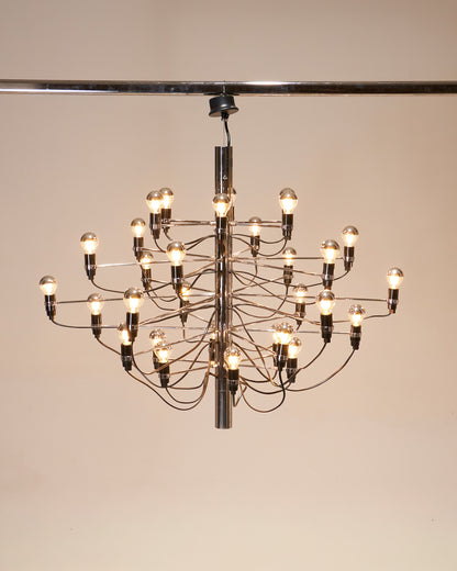 SUSPENSION '2097' EN MÉTAL, GINO SARFATTI, 1960s