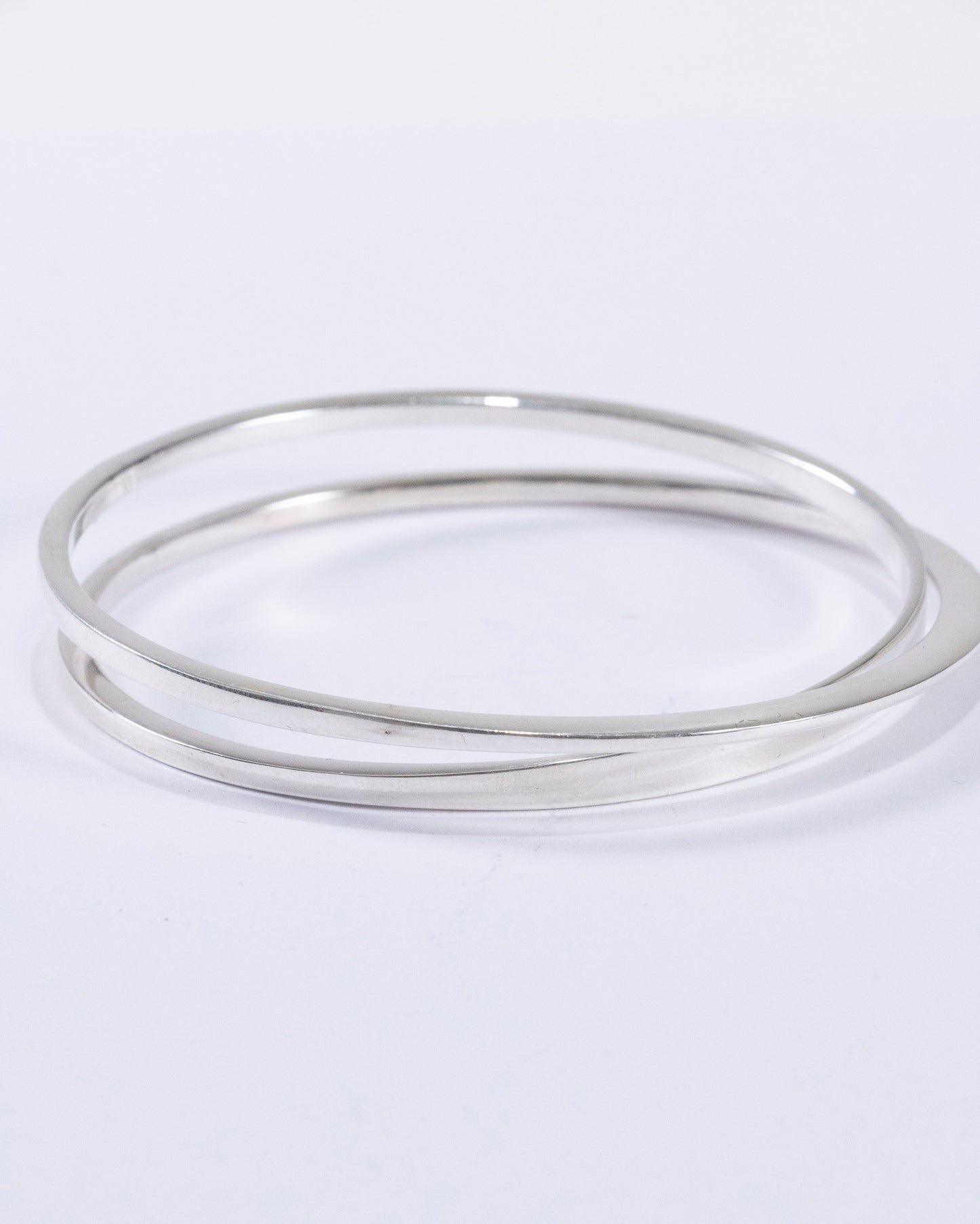 BRACELET "DOUBLE CROISÉ" EN ARGENT 950