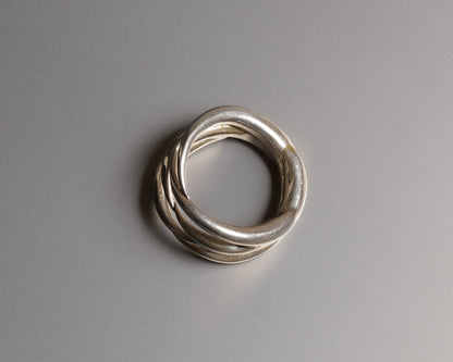 950 SILVER "BRUMBLE" RING