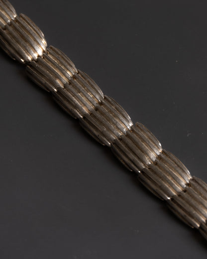 COLLIER EN MÉTAL ARGENTÉ, CLAUDE MONTANA, 1980s