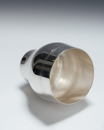 SILVER-PLATED METAL SHAKER, CHRISTOFLE, 1920s