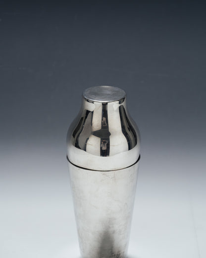 SILVER-PLATED METAL SHAKER, CHRISTOFLE, 1920s
