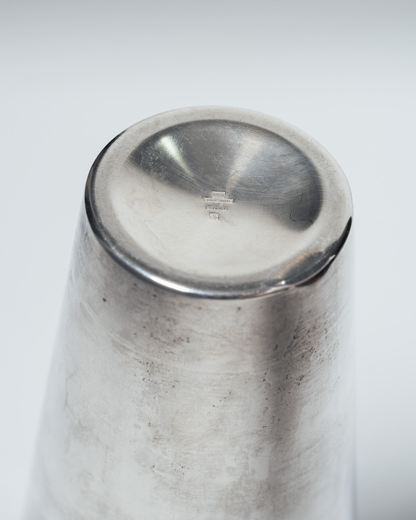 SILVER-PLATED METAL SHAKER, CHRISTOFLE, 1920s