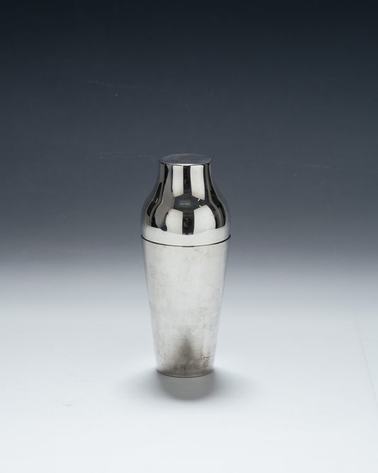 SILVER-PLATED METAL SHAKER, CHRISTOFLE, 1920s