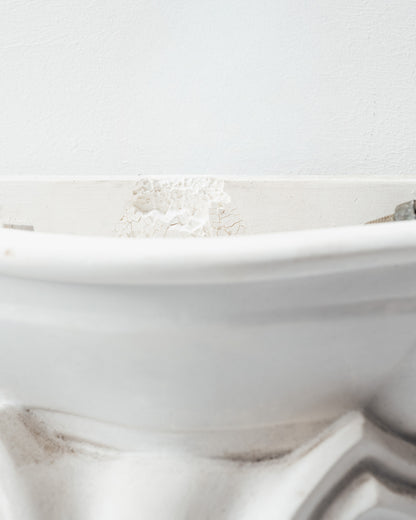 PAIRE D'APPLIQUES COQUILLAGE EN PLÂTRE, 1940s