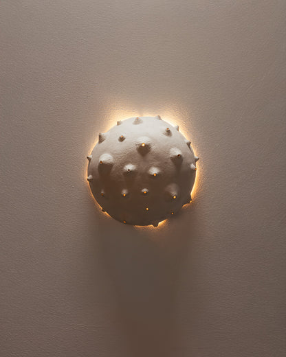 APPLIQUE BALANE EN GRÈS BLANC