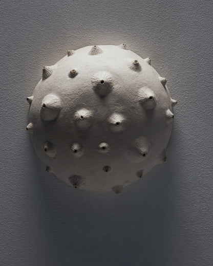 APPLIQUE BALANE EN GRÈS BLANC