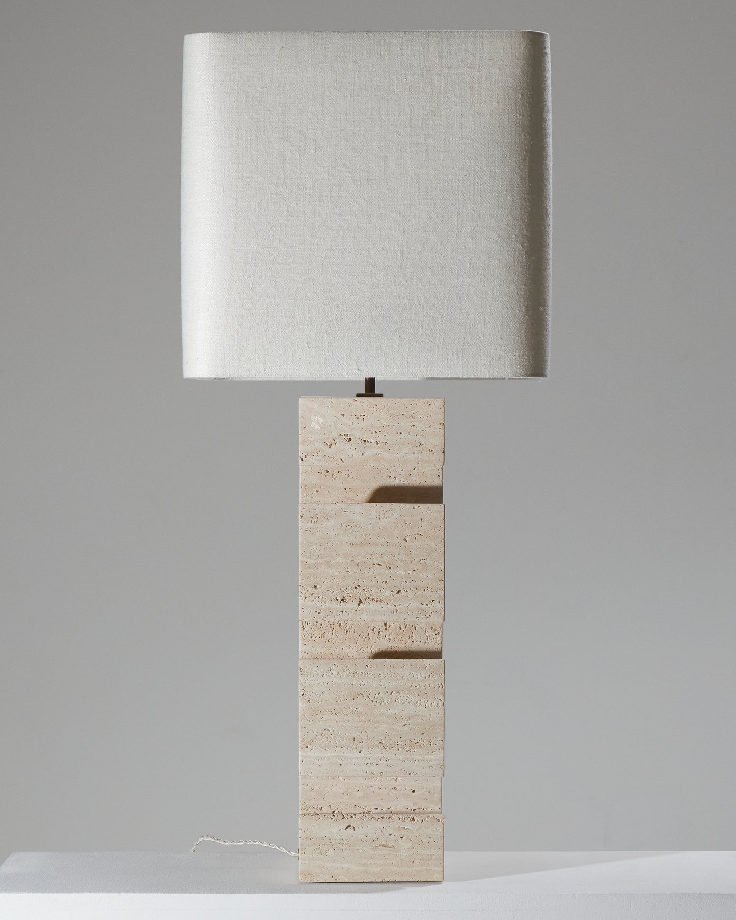 Travertine Dorse lamp