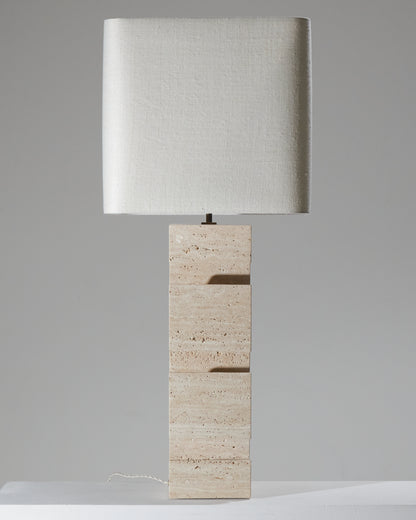 Travertine Dorse lamp
