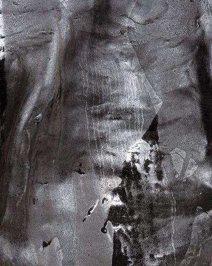 VASE SOULAGES EN GRÈS NOIR MAT