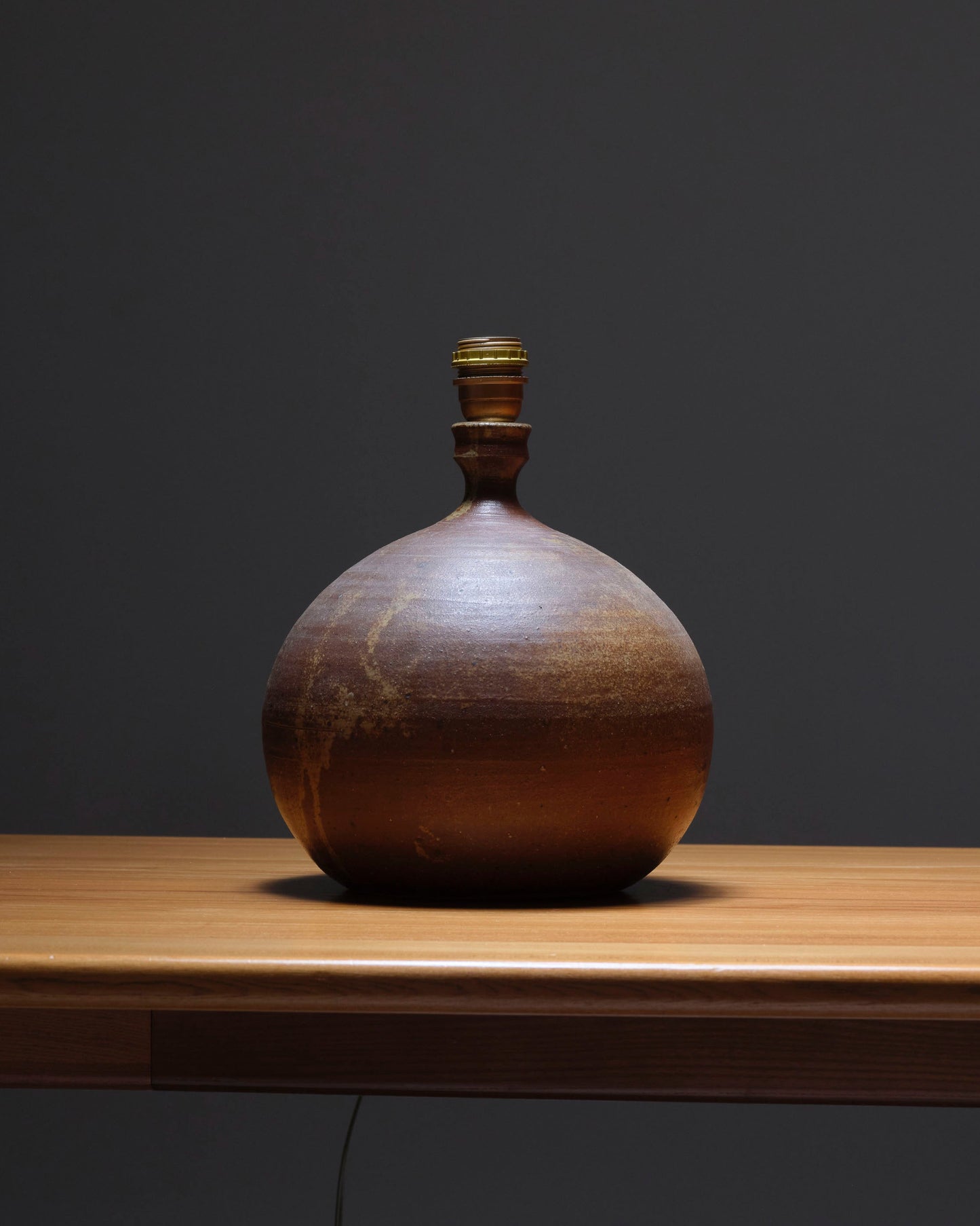 Sandstone ball-shaped lamp, 1970s