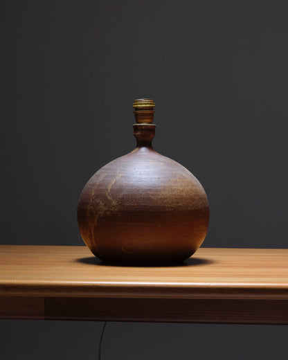 Sandstone ball-shaped lamp, 1970s