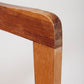 Tabouret en chêne 3 positions du designer français Marcel Gascoin (1907-1986) édité par Arhec dans les années 1950. Très bon état.