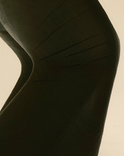 Black wooden Anetos armchair