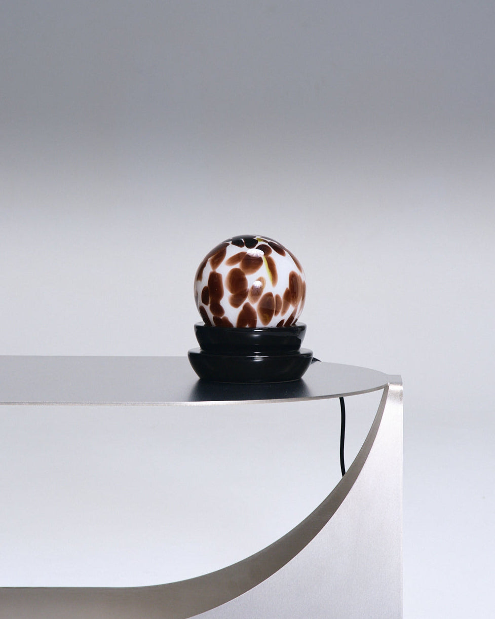 LAMPE GLOBE COCA WHITE