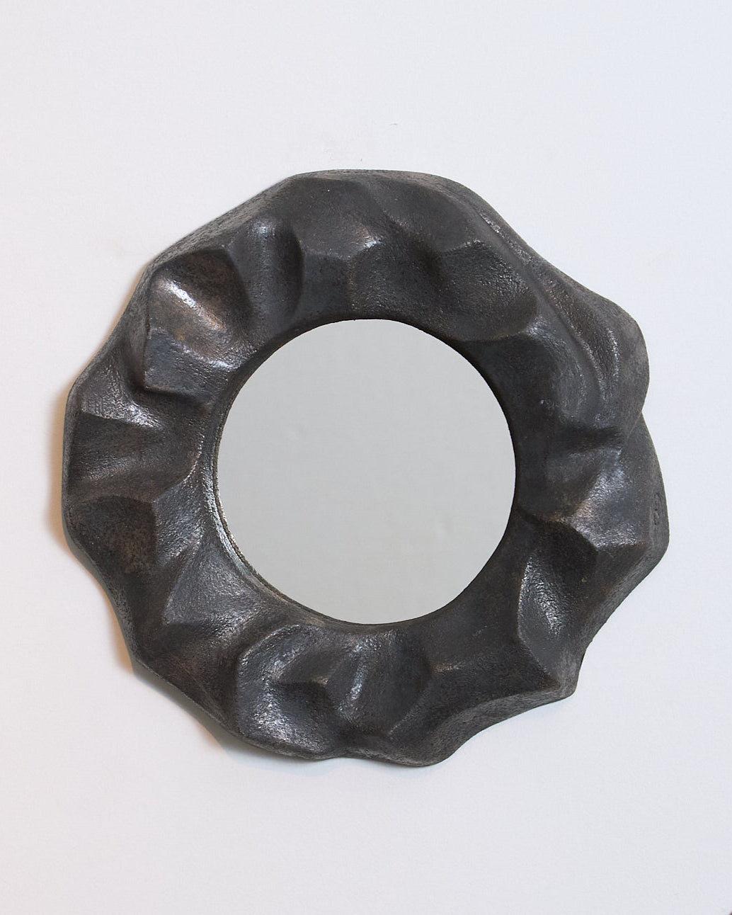 SMALL STONEWARE MIRROR