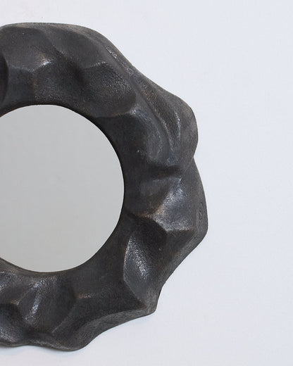 SMALL STONEWARE MIRROR