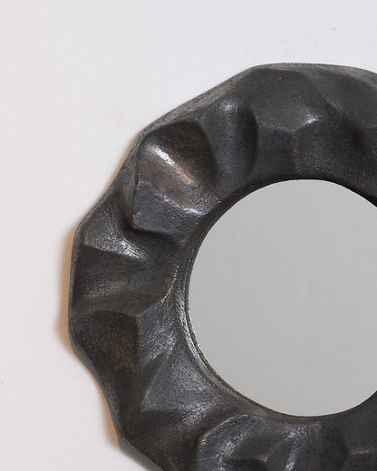 SMALL STONEWARE MIRROR