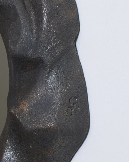 SMALL STONEWARE MIRROR