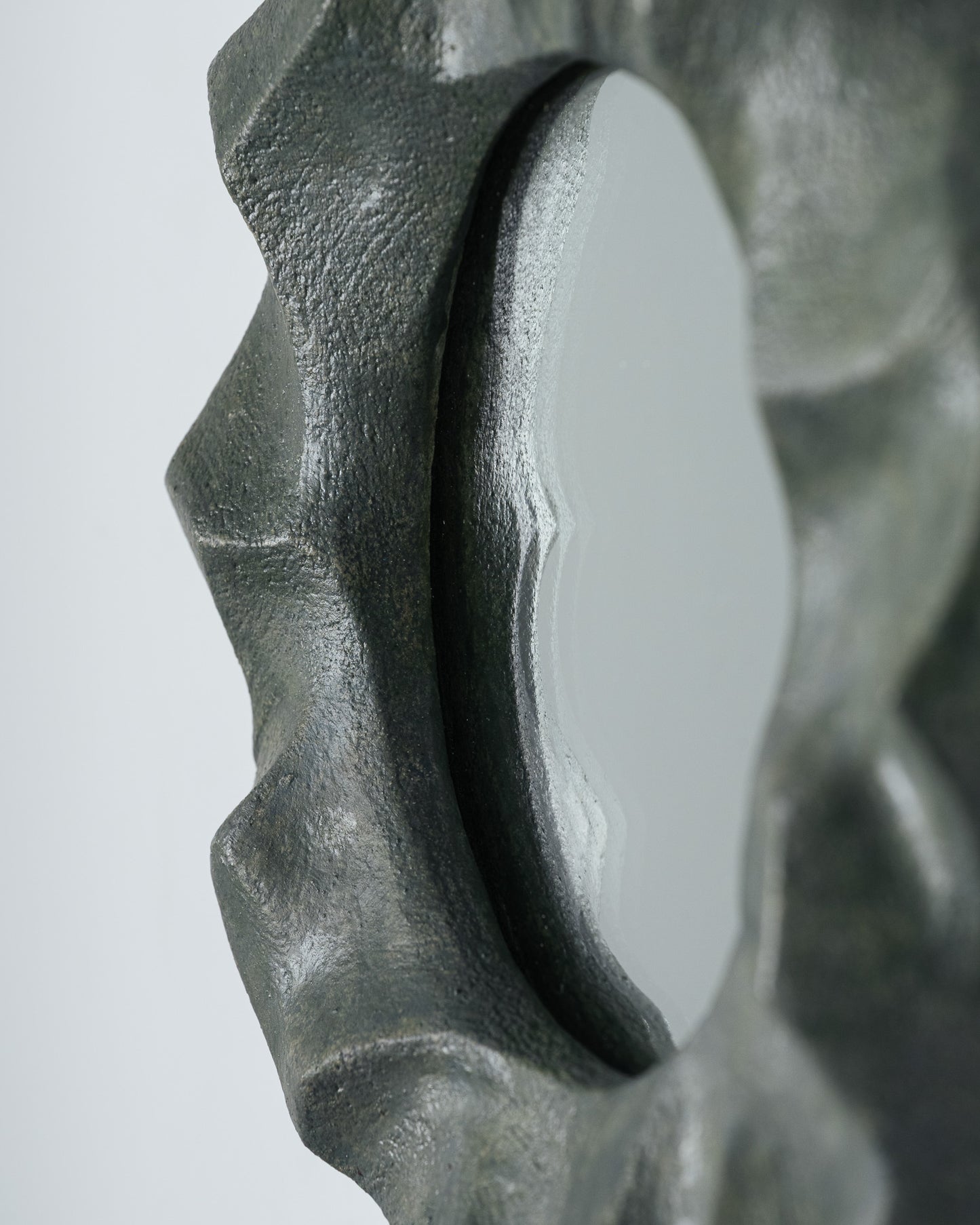 PETIT MIROIR EN GRÈS