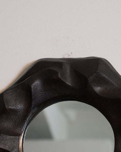 SMALL STONEWARE MIRROR