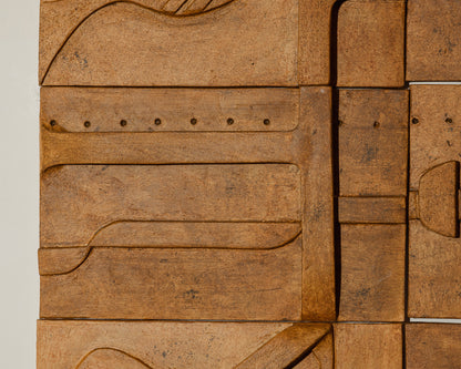 Cordoba wall installation in ceramic