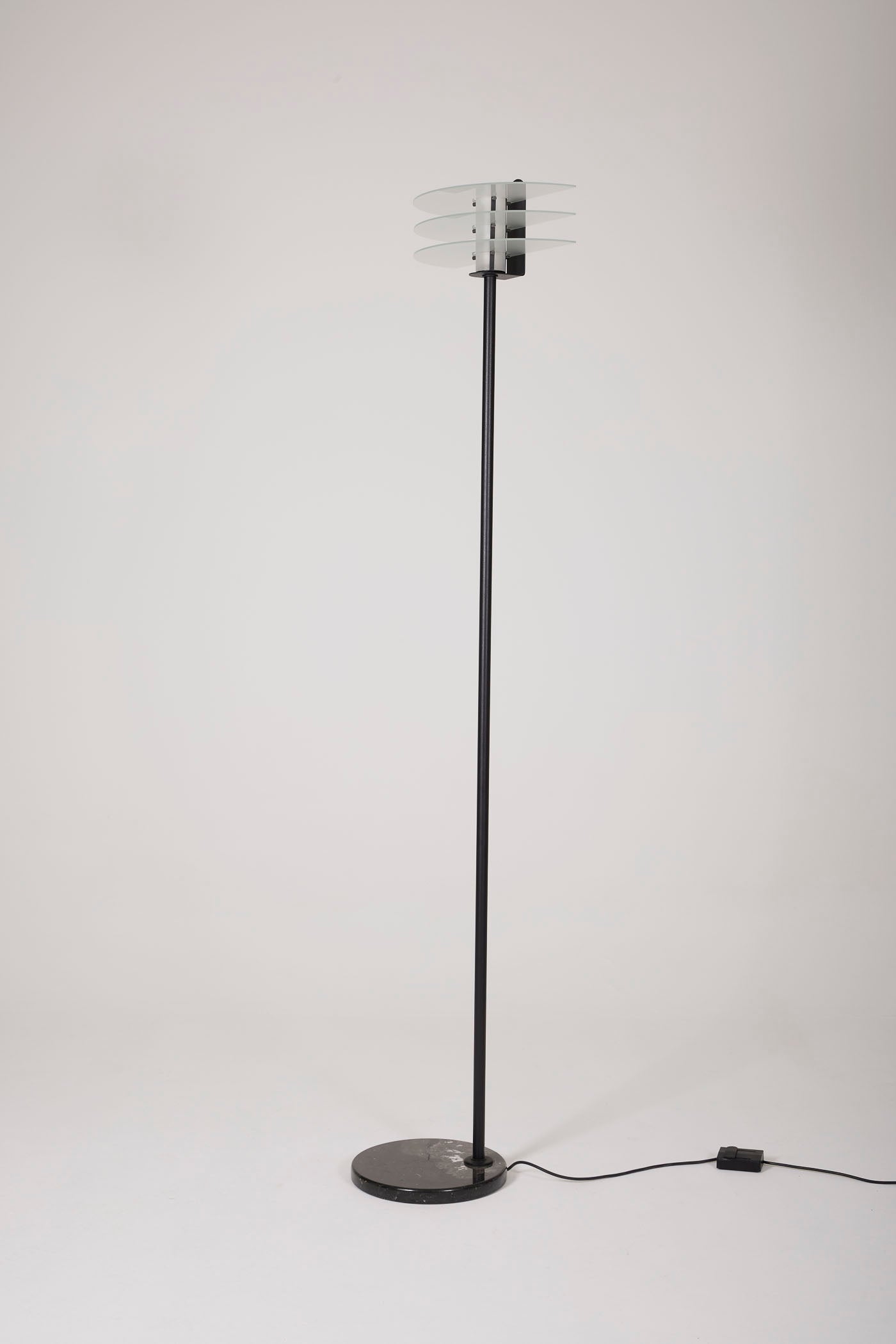 ROBERTO VOLONTERIO AND CESARE BENEDETTI FLOOR LAMP, 1980s