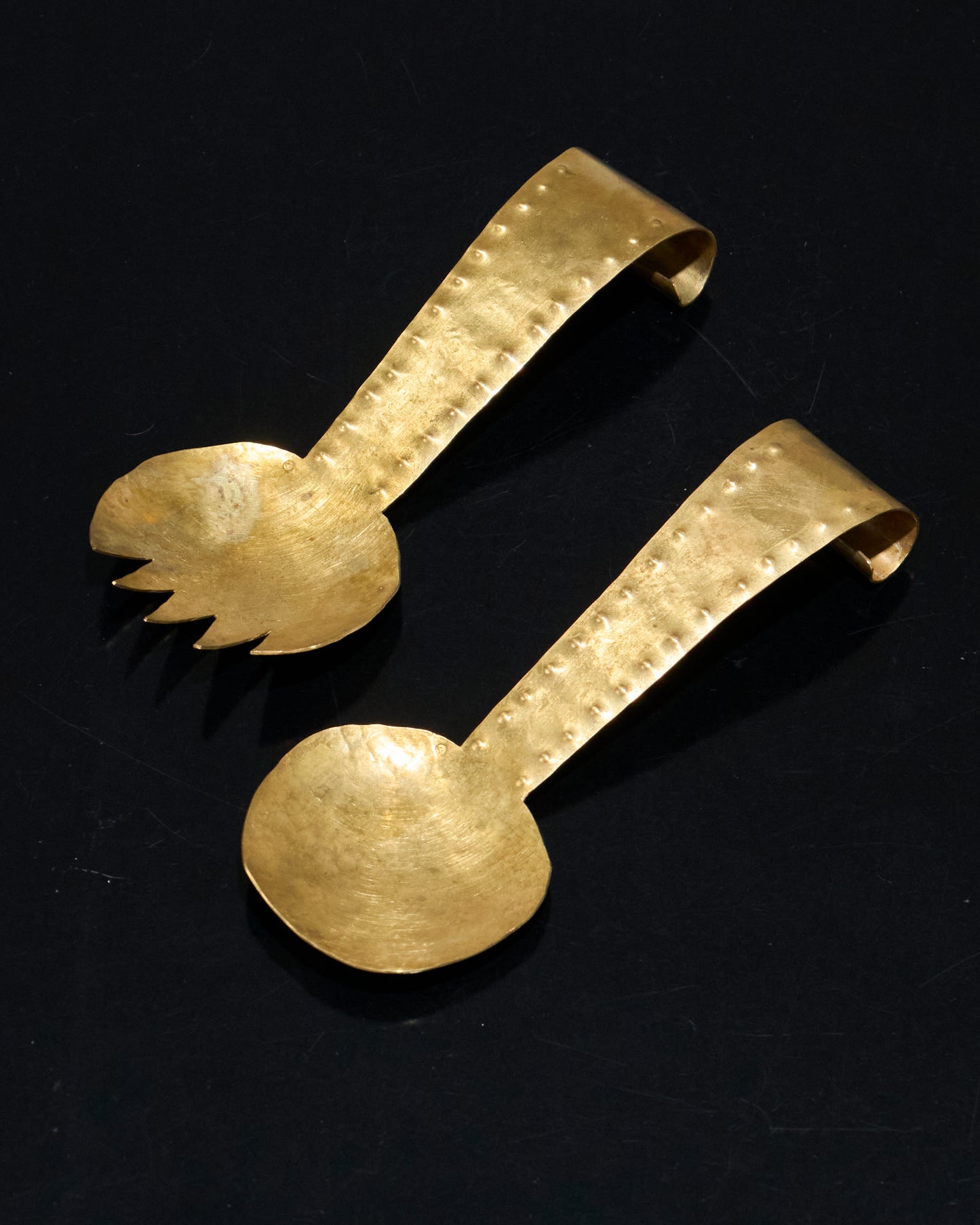 SET DE COUVERTS À SALADE CROCODILE