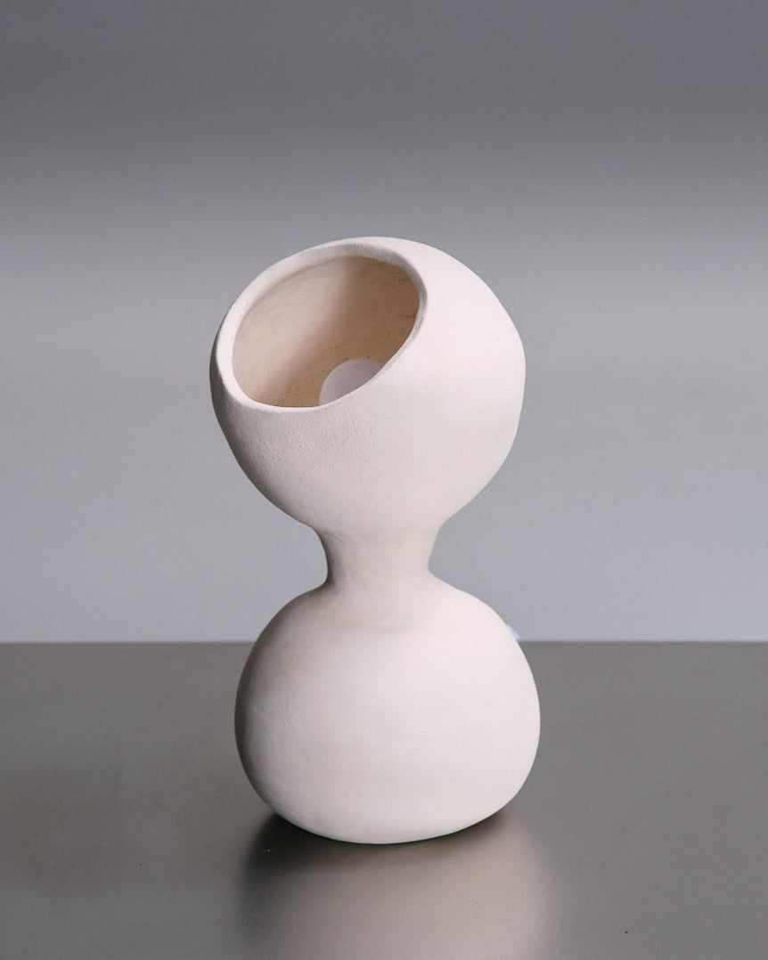 LAMPE À POSER GLOBES EN GRÈS