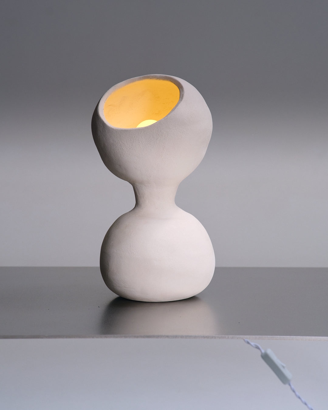 LAMPE À POSER GLOBES EN GRÈS