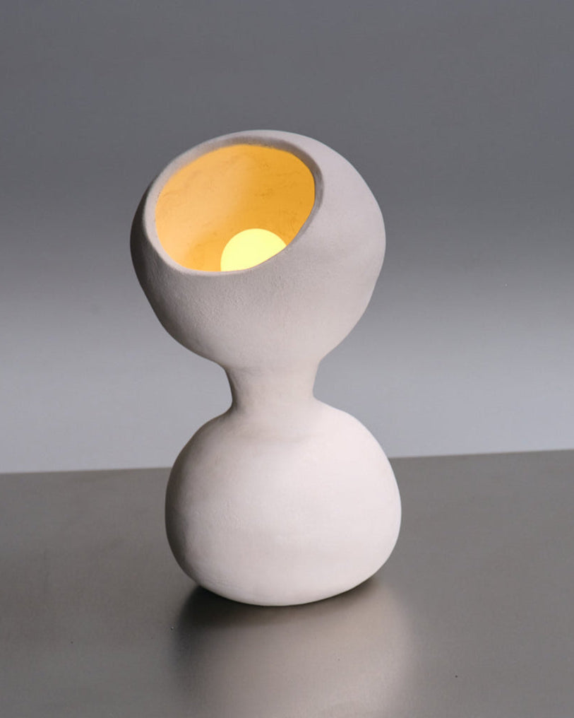 LAMPE À POSER GLOBES EN GRÈS