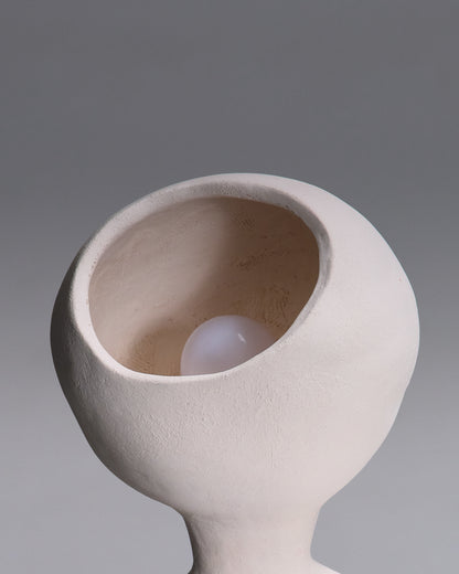 LAMPE À POSER GLOBES EN GRÈS