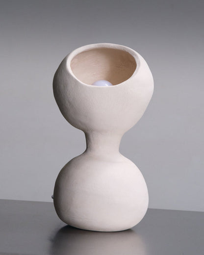 LAMPE À POSER GLOBES EN GRÈS