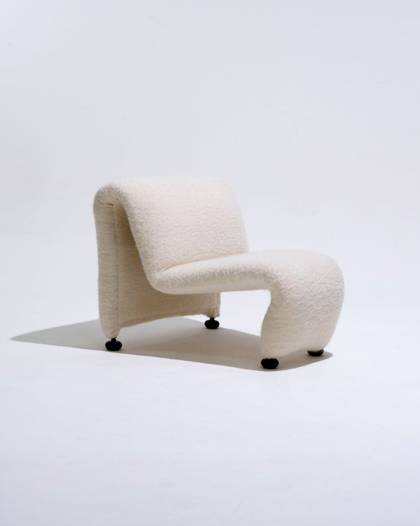 CHAUFFEUSE EN TISSU LAINEUX, ETIENNE FERMIGIER, 1970s