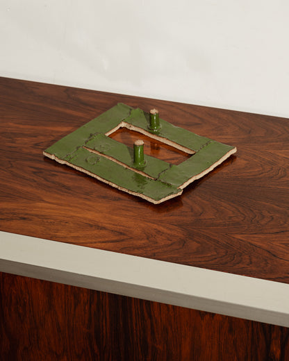 SCULPTURE EN CÉRAMIQUE VERTE