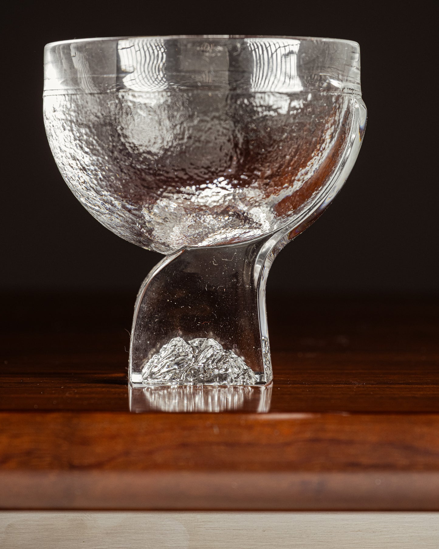 SET OF 6 CRYSTAL GLASSES, TADDEI, 1960s