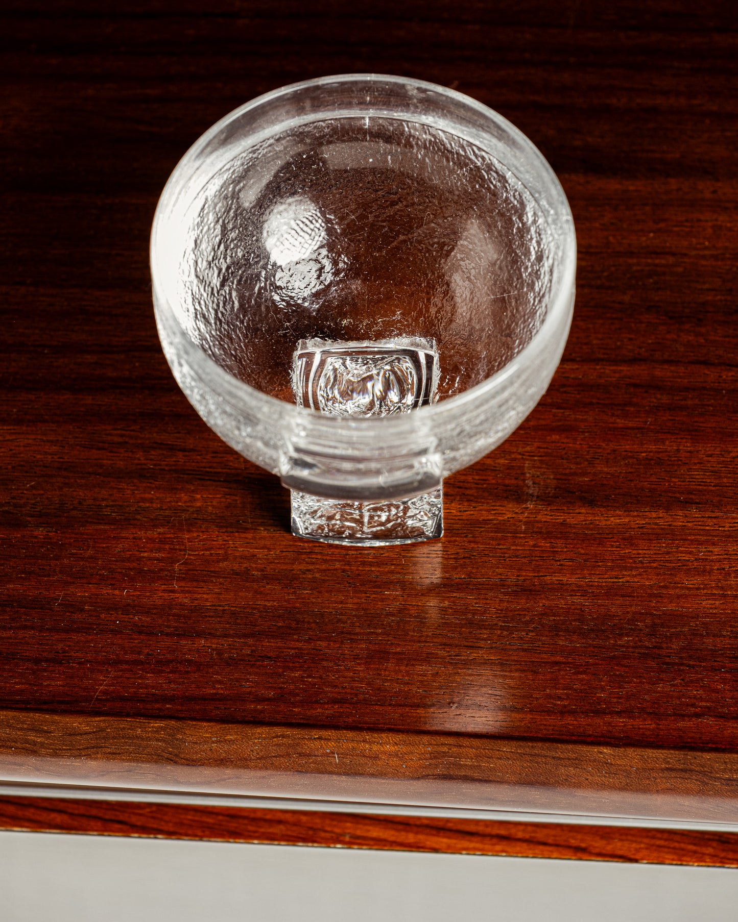 SET OF 6 CRYSTAL GLASSES, TADDEI, 1960s