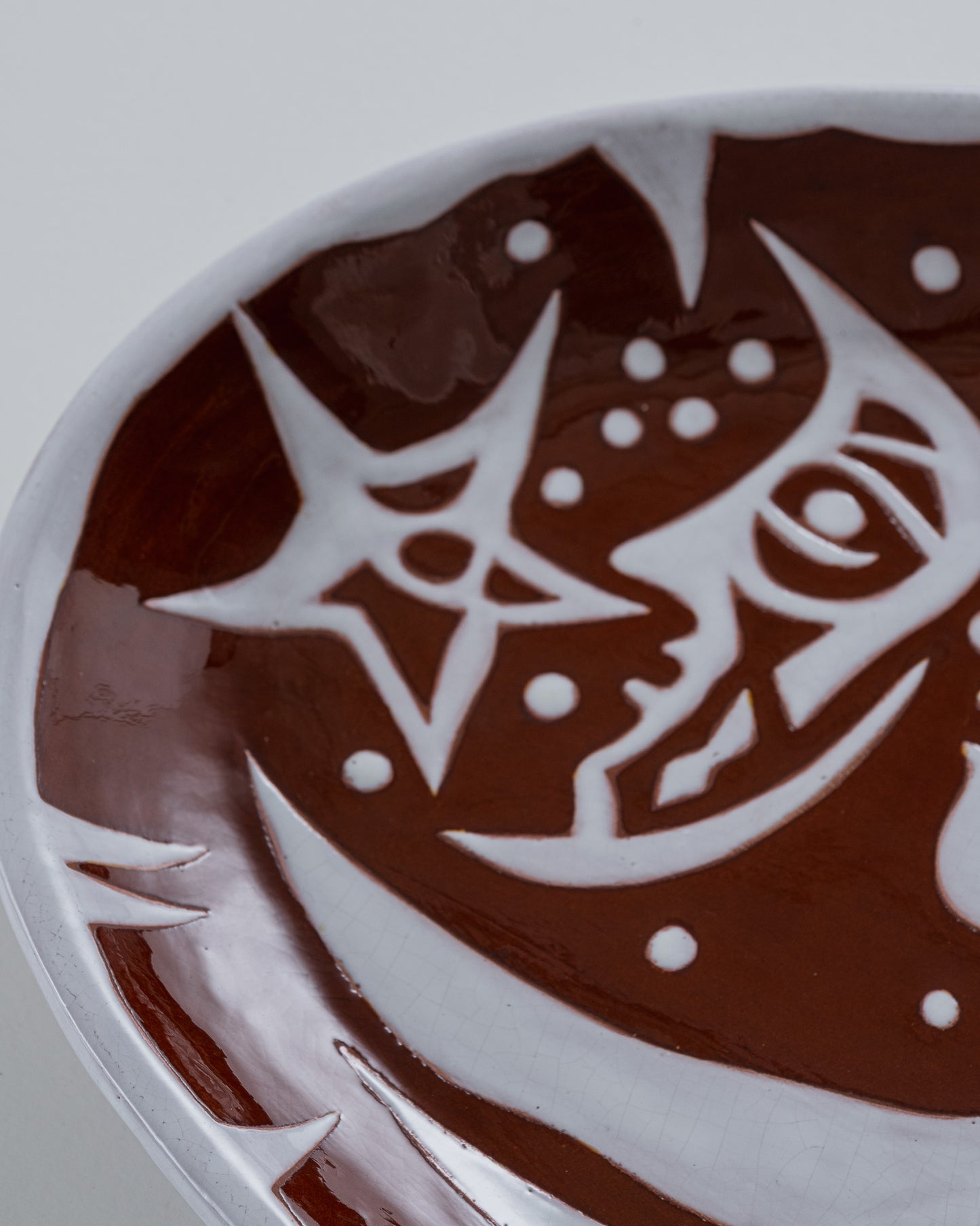 CERAMIC PLATE, JEAN LURÇAT, 1950S