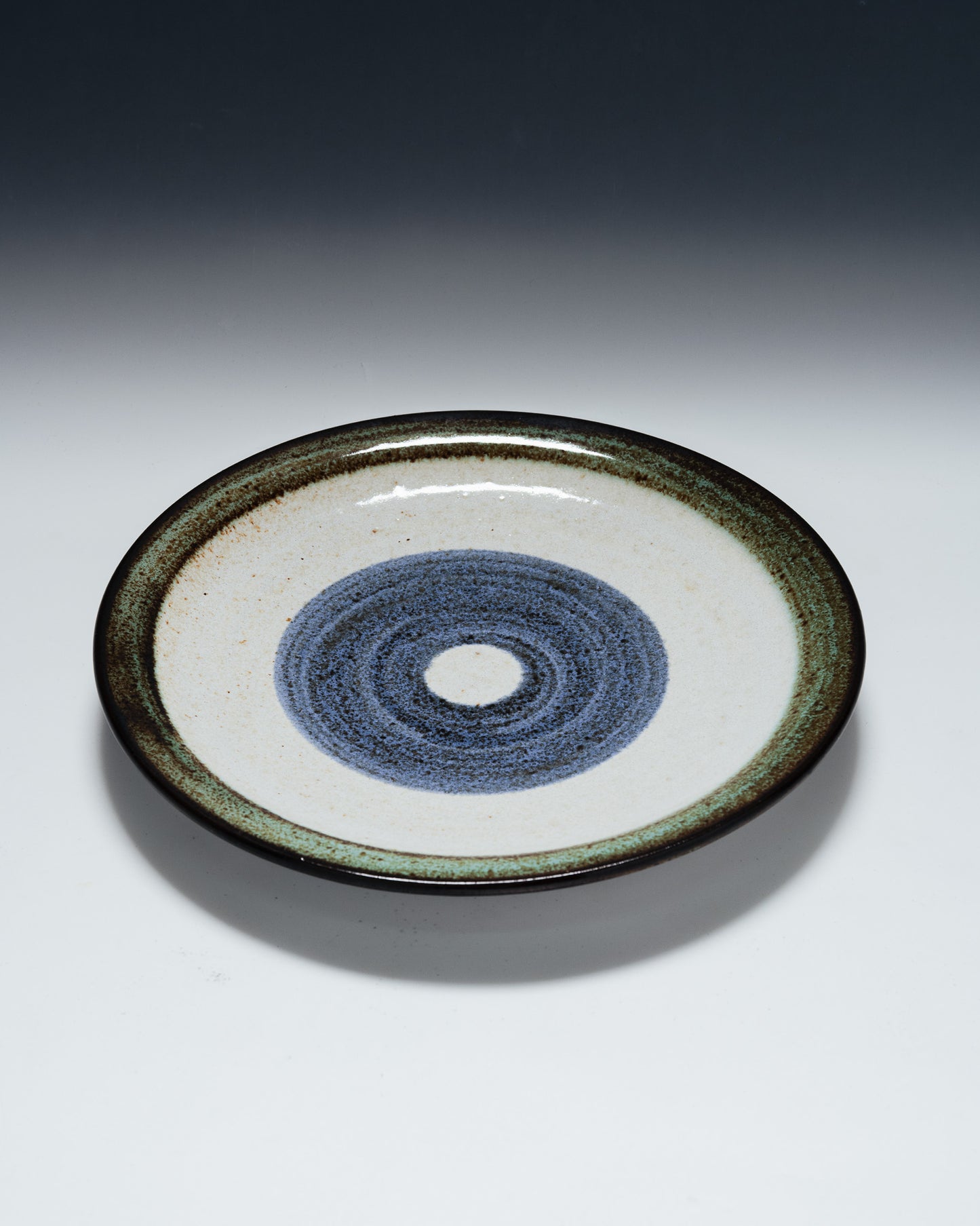 CERAMIC PLATE, LA ROUE, VALLAURIS, 1950s