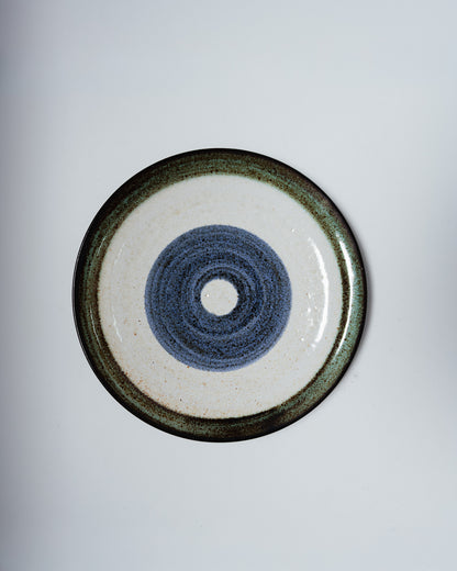 CERAMIC PLATE, LA ROUE, VALLAURIS, 1950s
