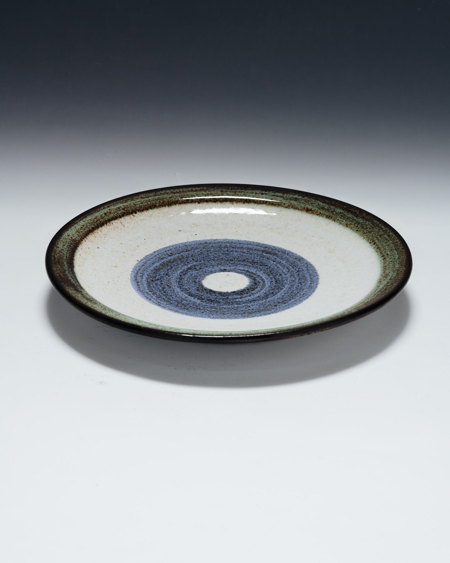 CERAMIC PLATE, LA ROUE, VALLAURIS, 1950s