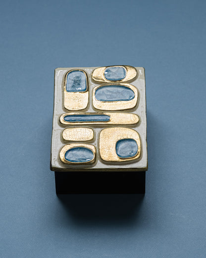 Ceramic box, Mithé Espelt, 1960s