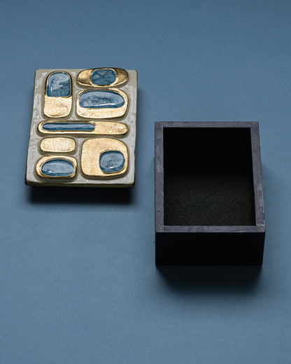 Ceramic box, Mithé Espelt, 1960s