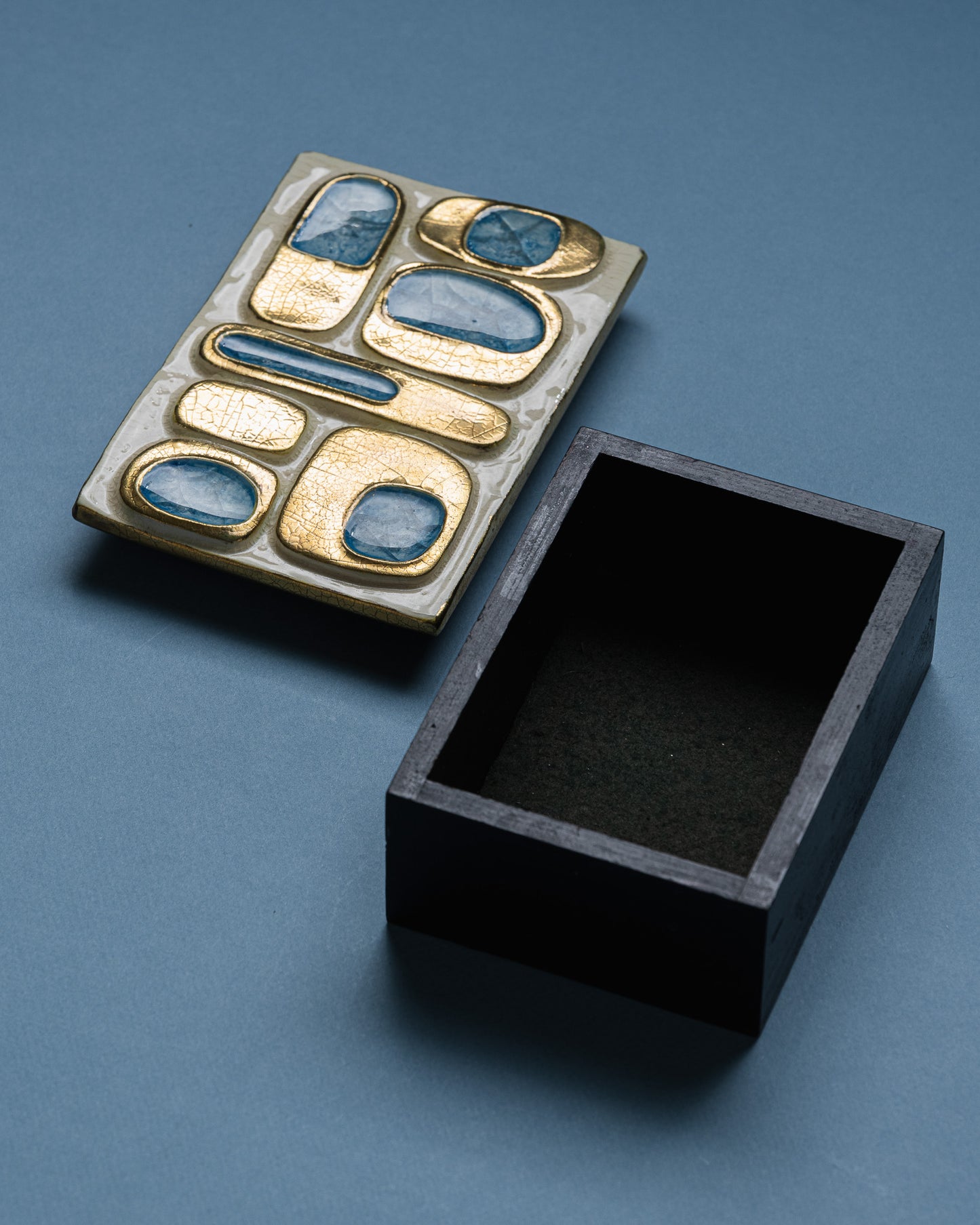 Ceramic box, Mithé Espelt, 1960s