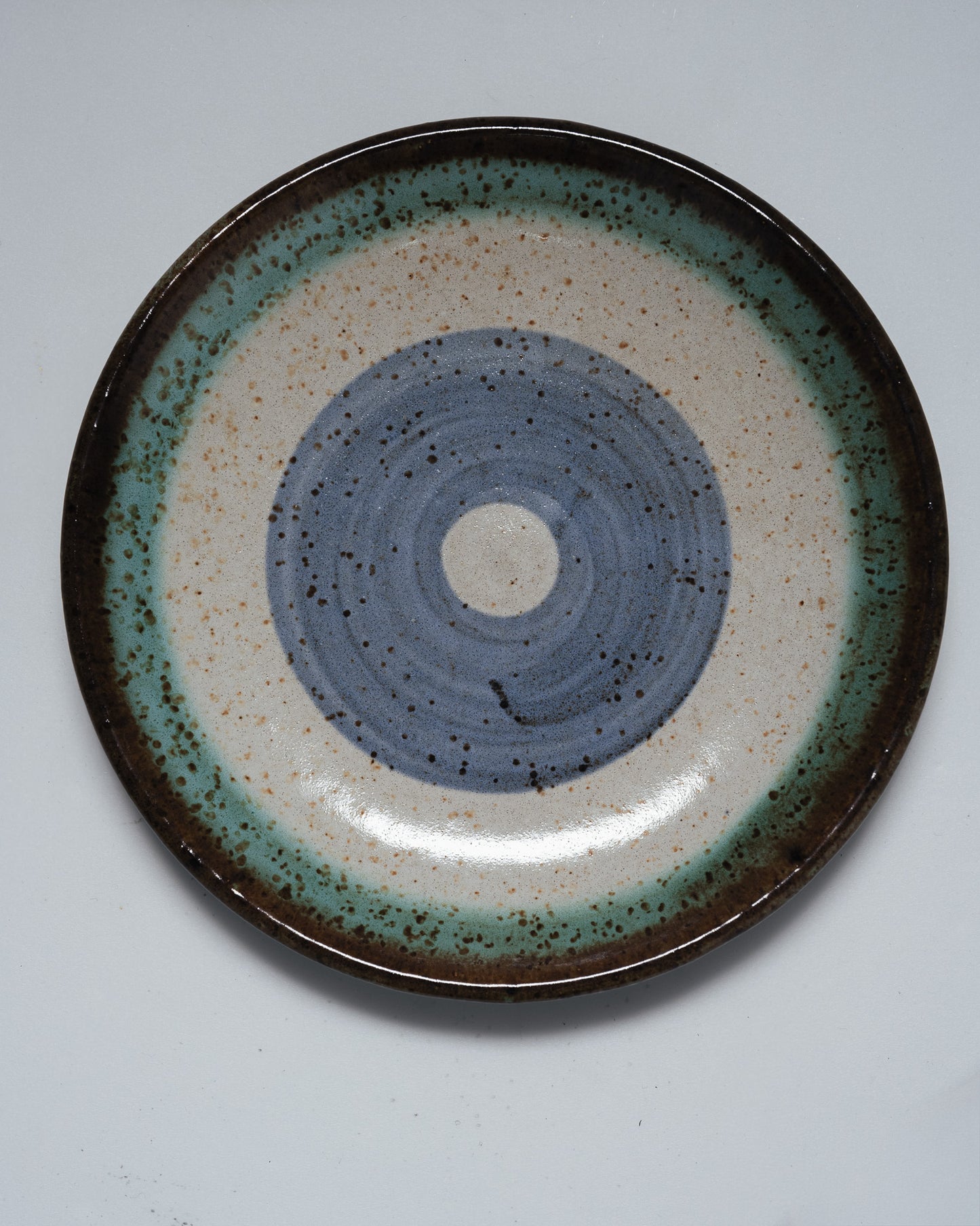SET OF 6 PLATES, LA ROUE, VALLAURIS, 1960s